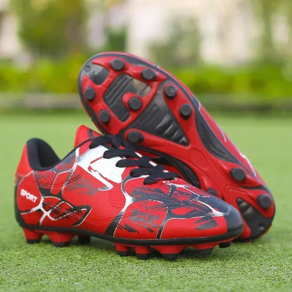 New Men Kids Soccer Shoes Cleats Adult Professional Football Boots Ultralight Non-Slip Grass Boys Training Shoes Drop Shipping