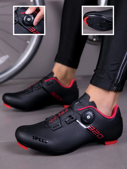 Men's Cycling Shoes Road Cycling Sports Shoes Women's MTB Racing Competition Self-Locking Cycling Shoes SPD Cleats Cycling Shoes