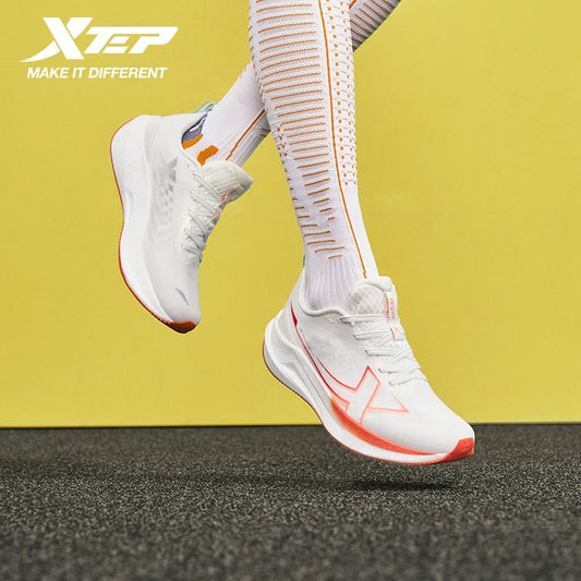 Xtep 2000km 5.0 Jogging Running Shoes For Women Cushion Fashion Color Durable Resistant Elasticity Sole Sneakers 874118110024