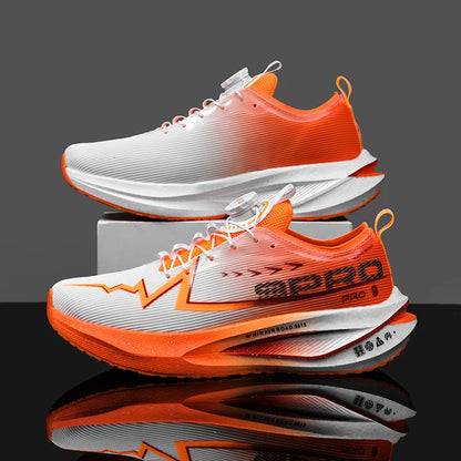 Casual Running Shoes for Men, Marathon Sports Carbon Plate, Breathable, Lightweight, Comfortable Women's Athletic Non-Slip Sneakers 2026