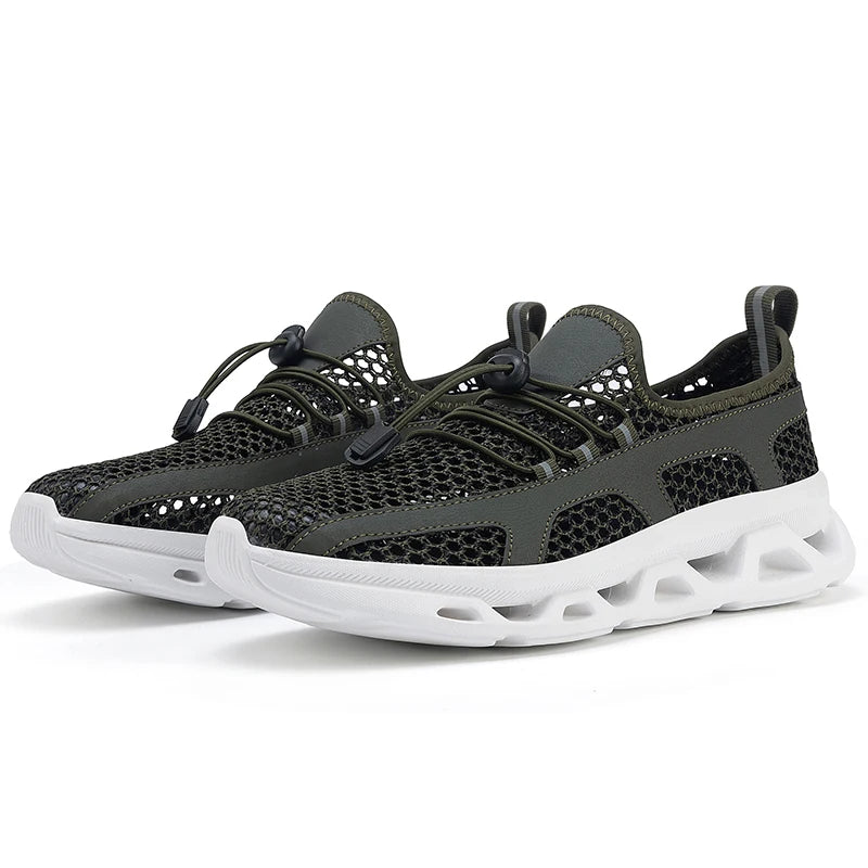 2026 Men and Women Quick-Dry Wading Shoes, Water Breathable AquaIn Upstream Antiskid Outdoor Sports Wearproof Beach Sneakers, Sizes 39-46