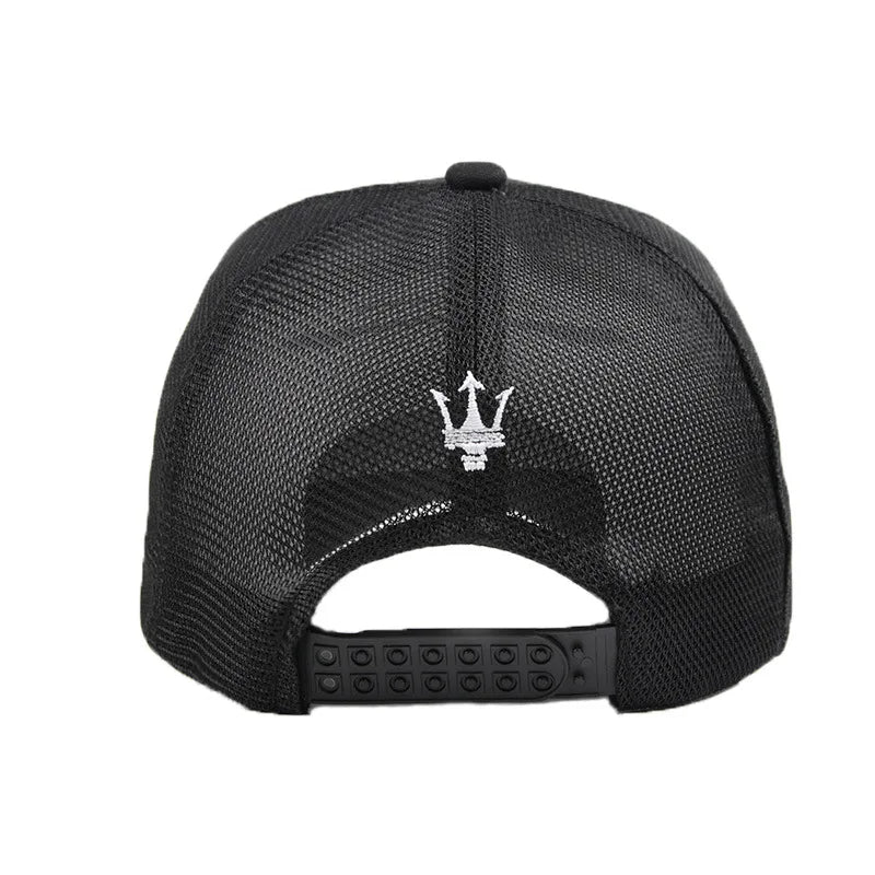 Für Maserati Baseballcaps für Herren und Damen, bestickt, verstellbar, Hip-Hop-Sonnenhut für Outdoor-Sport, Wandern, Laufen, aus Baumwolle, Geschenk, Radkappe