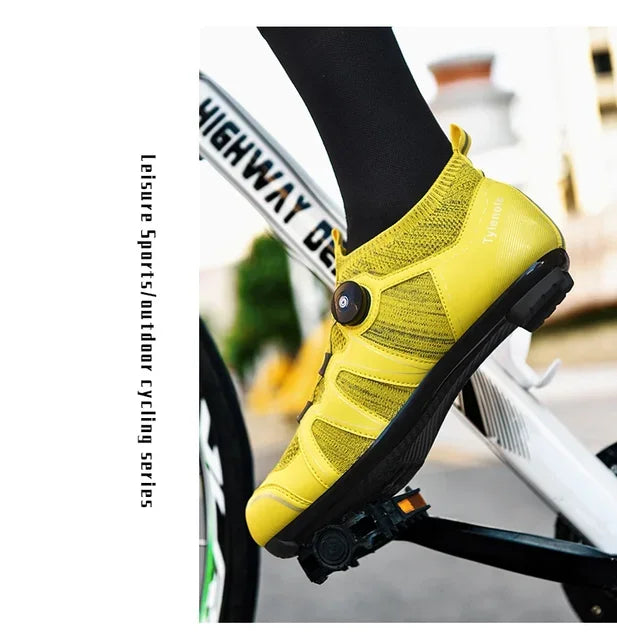 Professional Men Road Cycling Shoes Breathable Women MTB Bike Shoes Racing Speed Sneakers Mountain Bicycle Footwear for Shimano