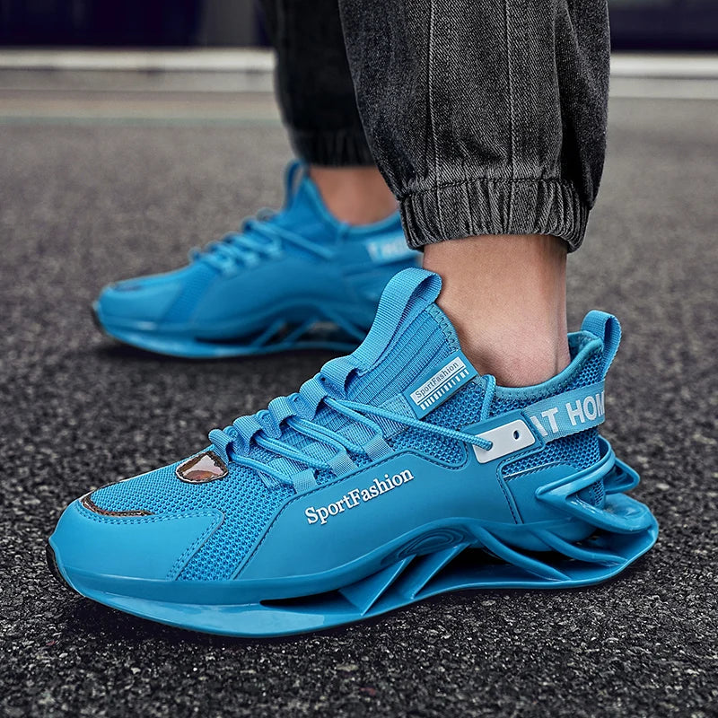 Men's Running Shoes 2026 New Mesh Breathable Sole Anti-Slip Wear-Resistant Daily Sports Trendy Fashion Casual Sneakers for Men