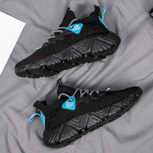 Natural Leather Key Height Summer Sneakers For Skateboarding Athletic Shoes For Men Grey Boots Sport Sepatu Raning
