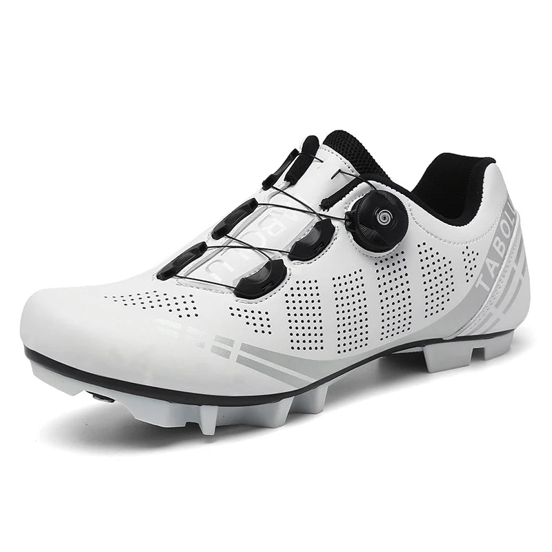 MTB Cycling Shoes Breathable Men’s and Women’s Off-Road Mountain Bike Cycling Shoes Self-Locking Speed Mountain Bike Pedal Shoes