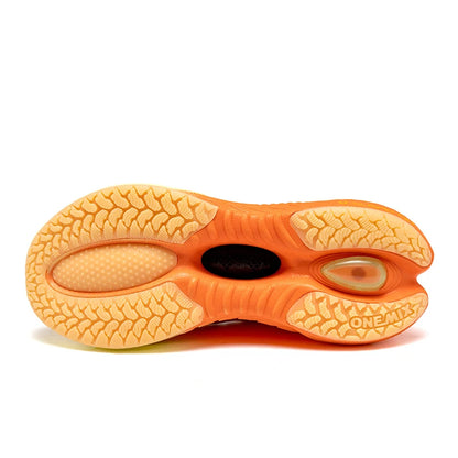 ONEMIX Nuove scarpe da running ammortizzate da uomo, adatte a runner pesanti, stringate, sportive da donna, antiscivolo, outdoor, sneakers atletiche da uomo