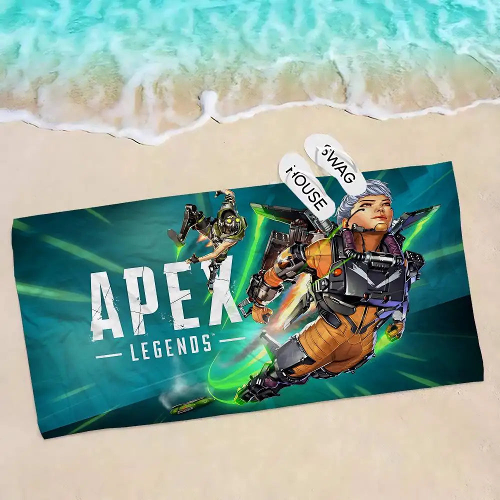 Apex Legends Octane Microfiber Beach Towel Absorbent Quick dry Soft Yoga Swimming Resort Mountain Climbing Towel
