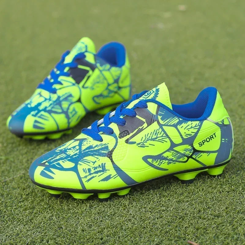 New Men Kids Soccer Shoes Cleats Adult Professional Football Boots Ultralight Non-Slip Grass Boys Training Shoes Drop Shipping