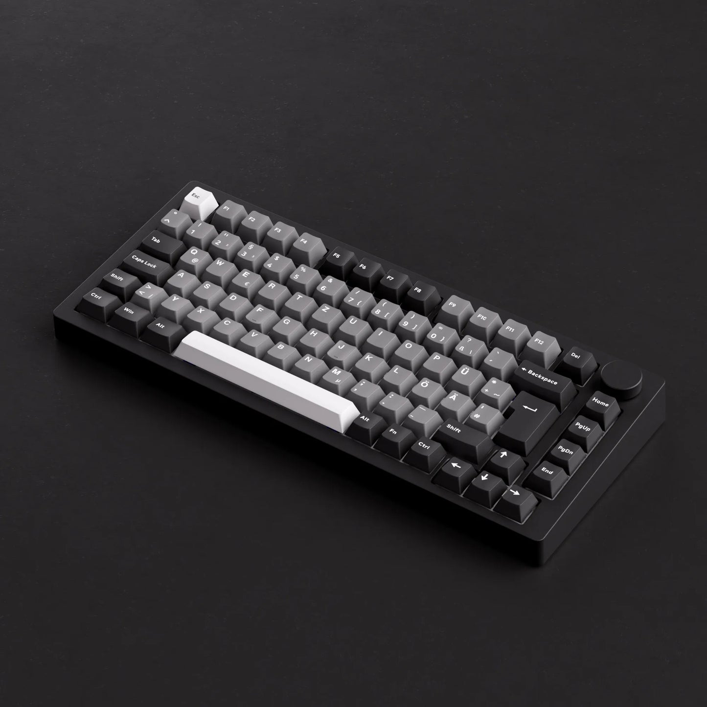 Akko MonsGeek M1 V5 Three-mode Mechanical Keyboard/Barebone Kit VIA 75% 3/5 Pin Customized Hot Swap RGB Rapid Disassemble Gasket