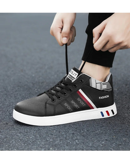 Men's Skateboarding Shoes 48, Casual High Top Walking Sneakers, Sports Shoes, Breathable Hip Hop Shoes, Street Shoes Chaussure Homme