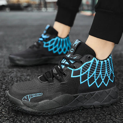 Youth Basketball Shoes for Actual Combat, Outdoor Comfortable Cushioning, Wear-Resistant, Fashionable, Breathable, High Quality