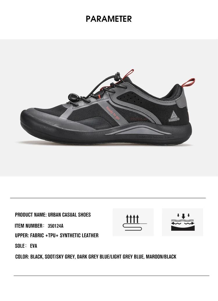 HUMTTO atmungsaktive Wanderschuhe für Herren – luxuriöse Casual-Sneaker für Herren, Designer-Sportschuhe, Jogging- und Laufschuhe, Sommer-Sneaker für Männer