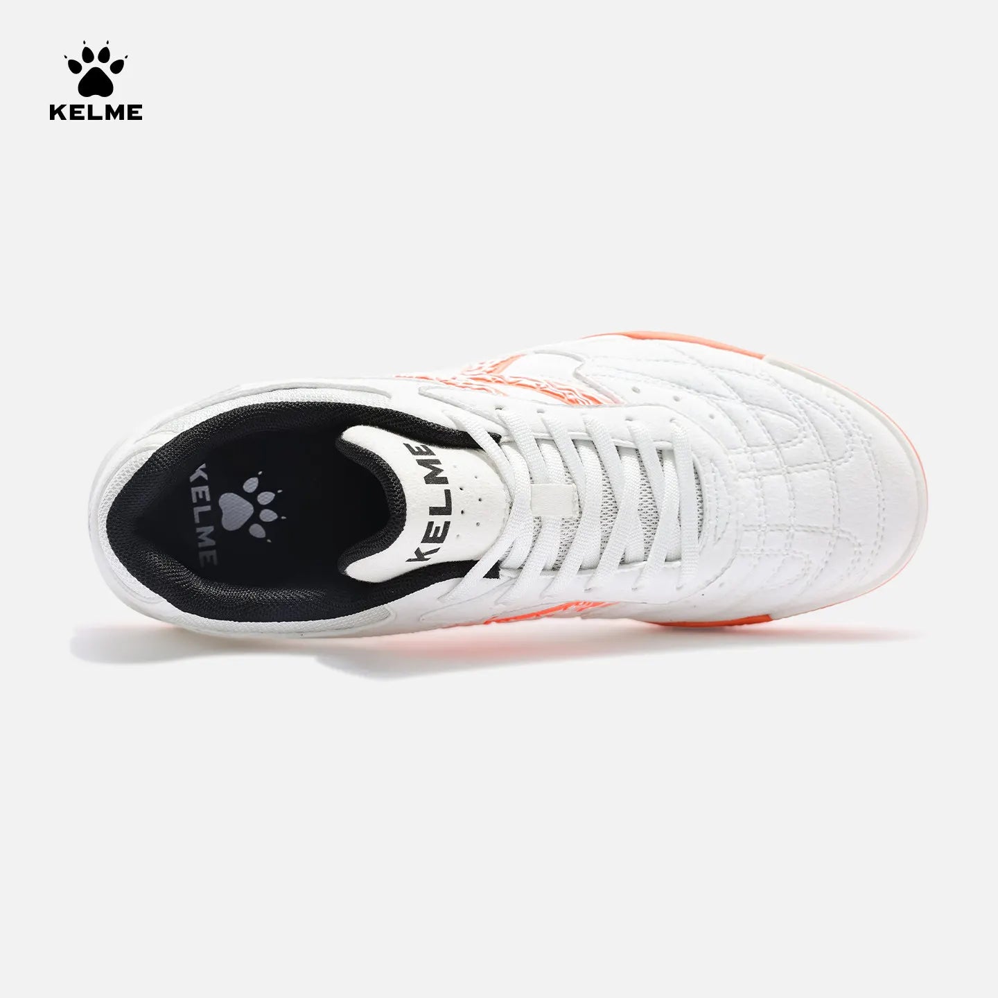 Kelme Indoor Football Shoes Adult Flat Sole Youth Match Five-a-side Training Soccer Cleats Men's Futsal Sneakers