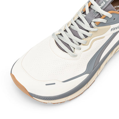 FitVille Men's Wide Toe Box Shoes, Cushioned Sneakers, Non-Slip, Lightweight, Breathable Running Shoes for Swollen Feet