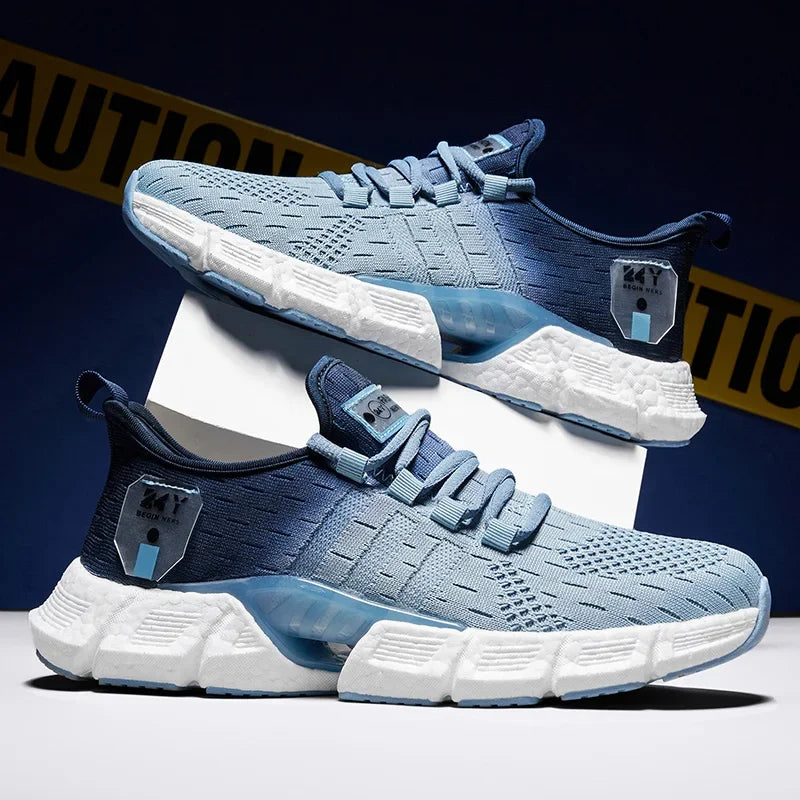 New Fashion Running Sport Shoes Men Sneakers Lightweight Breathable Mesh Comfortable Men's Casual Shoes Outdoor Jogging Zapatos