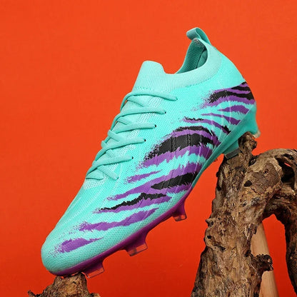 New Men's Football Boots Sport Ultralight Non-Slip Outdoor Adult Cleats Match Unisex Soccer Shoes Comfortable Grass High-Quality
