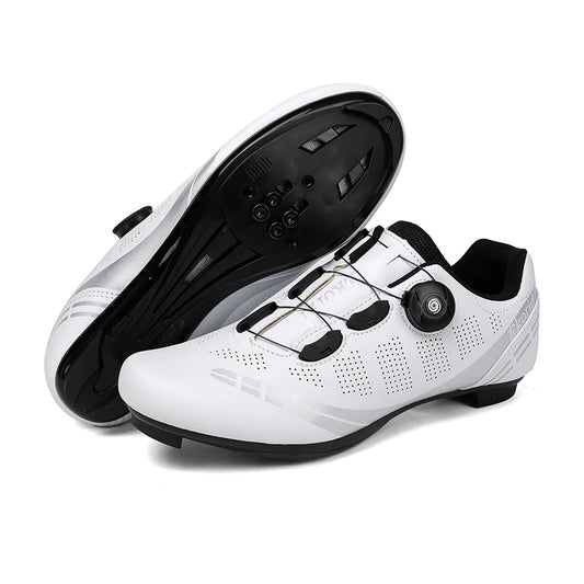 Men's Cycling Shoes Road Bikes Women Racing Competition Self-Locking Speed Cycling Sports Shoes Women's SPD Cleats Cycling Shoes