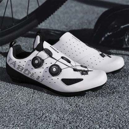Road Cycling Shoes Flats Cleats Shoes Speed Cycling Sneaker Man Bike Shoes Women Self-Locking Non-slip Mountain Bicycle shoe spd