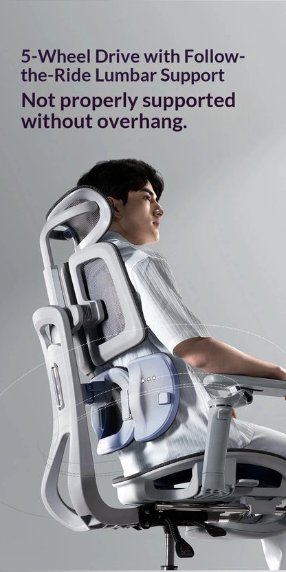 Ergonomischer Office-Mesh-Stuhl, moderner Executive-Computer- und Gaming-Stuhl, drehbar, rollbar und verstellbar