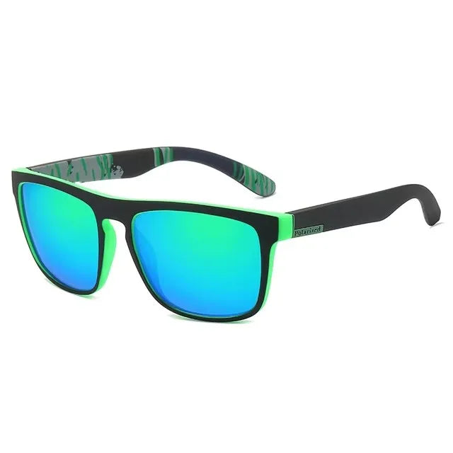 1-4PCS Men Classical Square Polarized Sports Sunglasses Lightweight PC Frame UV400 for Driving Fishing Cycling Unisex Durability
