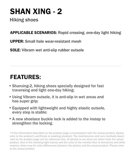 KAILAS SHAN XING -2 Men's Brand Sneakers Hiking Shoes for Outdoor Sports Mountaineering Trekking Breathable Shoes KS2432166