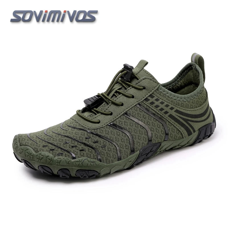 Water Shoes for Men Barefoot Beach Shoes Breathable Sport Shoes Quick Dry River White Sea Aqua Sneakers Soft Beach Sneakers