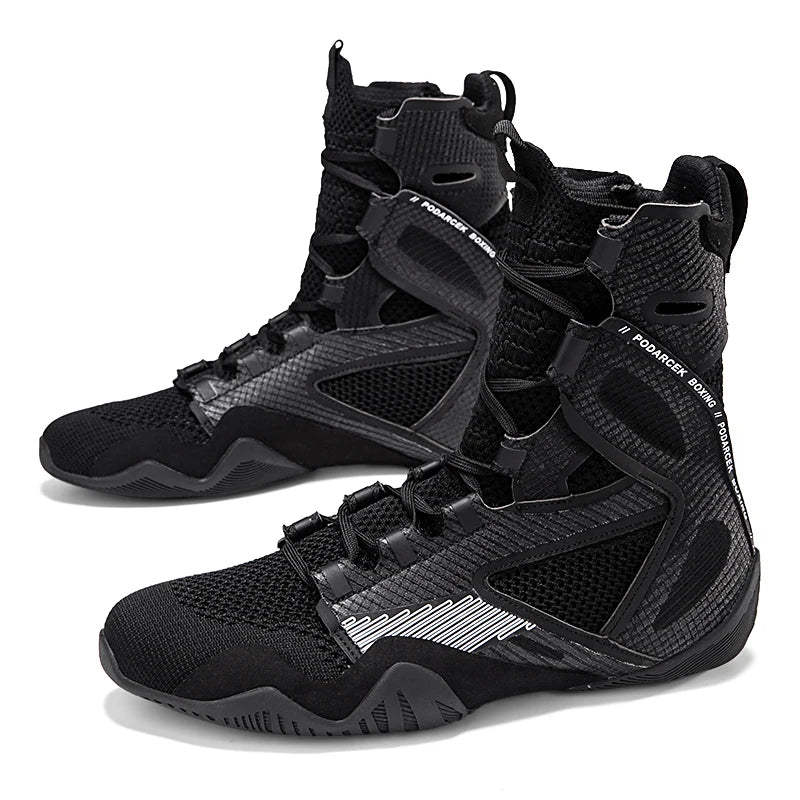 2026 Men Boxing Shoes Classic Training Outdoor Sneakers Sports Professional Fitness Wrestling Shoes Equipment Original Boxing Boots