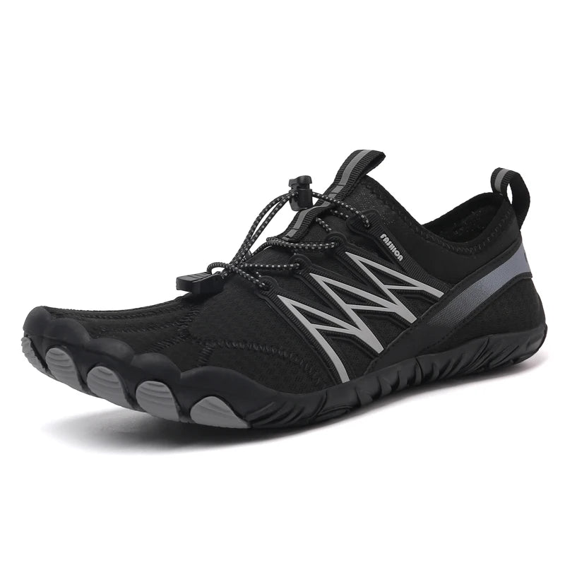 Outdoor Lightweight Men's Trainning Running Barefoot Shoes Qiuck-Dry Swimming Water Shoes Sport Gym Fitness Jogging Sneaker