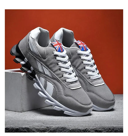 Brand Trend Size 46 47 48 Men's Wear-resistant Cushioning Thick-soled Fitness Sneakers Outdoor Breathable Running Shoes for Men