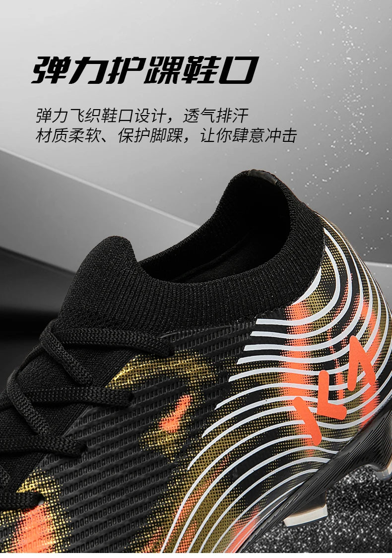 Professionelle Fußballschuhe für Herren, strapazierfähig und bequem, Trainings-Fußballschuhe für Männer, ultraleichte Premium-Fußballschuhe für Spiele