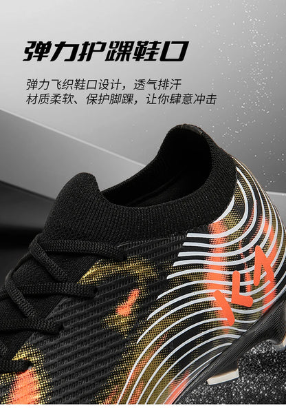 Professionelle Fußballschuhe für Herren, strapazierfähig und bequem, Trainings-Fußballschuhe für Männer, ultraleichte Premium-Fußballschuhe für Spiele