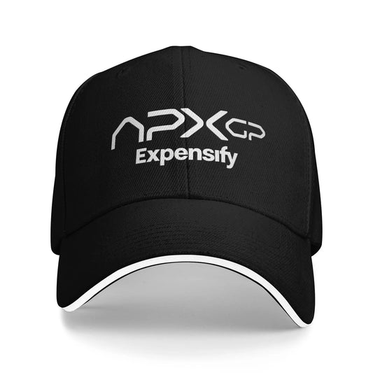 Unisex APX GP Apex Movie Team Logo Sandwich Caps  , Fashion Baseball Caps Polyester  Sun Hats Breathable Trucker Cap Summer