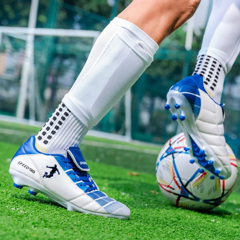 New Men's Professional Football Boots Unisex Hot Sale Cleats Soccer Shoes Futsal Women Ultralight High-quality TF/FG Sneakers