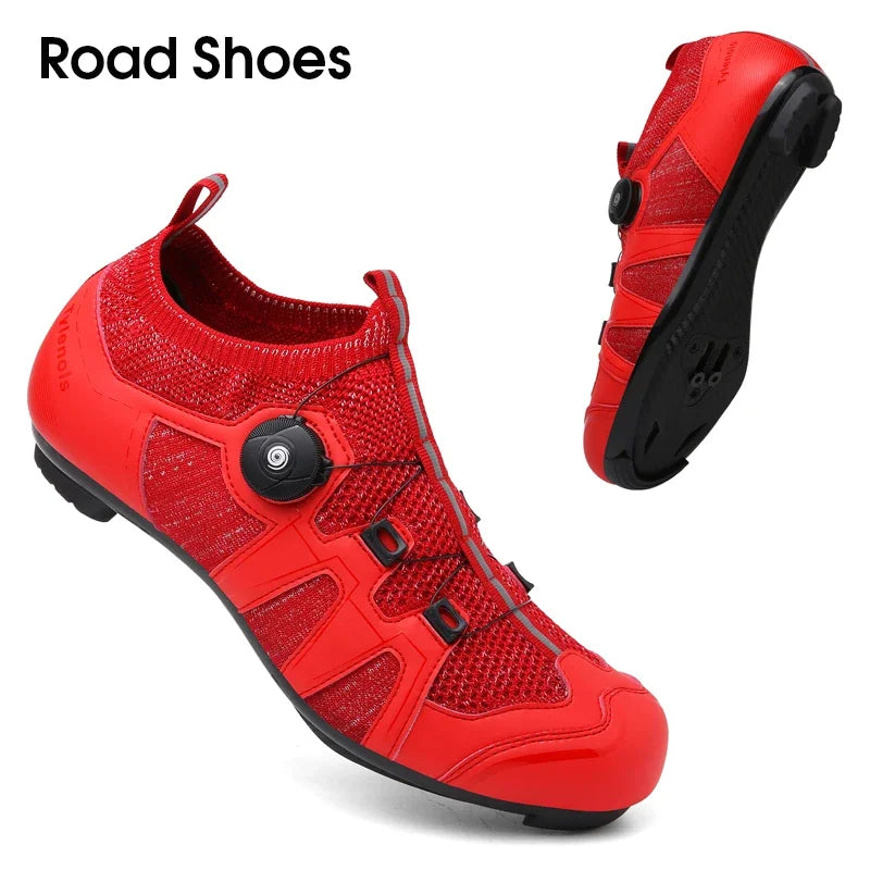 Professional Men Road Cycling Shoes Breathable Women MTB Bike Shoes Racing Speed Sneakers Mountain Bicycle Footwear for Shimano