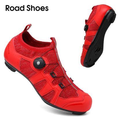 Professional Men Road Cycling Shoes Breathable Women MTB Bike Shoes Racing Speed Sneakers Mountain Bicycle Footwear for Shimano