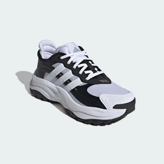 Adidas New Wear-Resistant, Comfortable, Shock-Absorbing Outdoor Commuting Men's Running Shoes Maxxwavy Halo Soft-Soled Non-Fatiguing Outdoor Walking Shoes Black and White Versatile Commuting Casual Sports Shoes Essential for