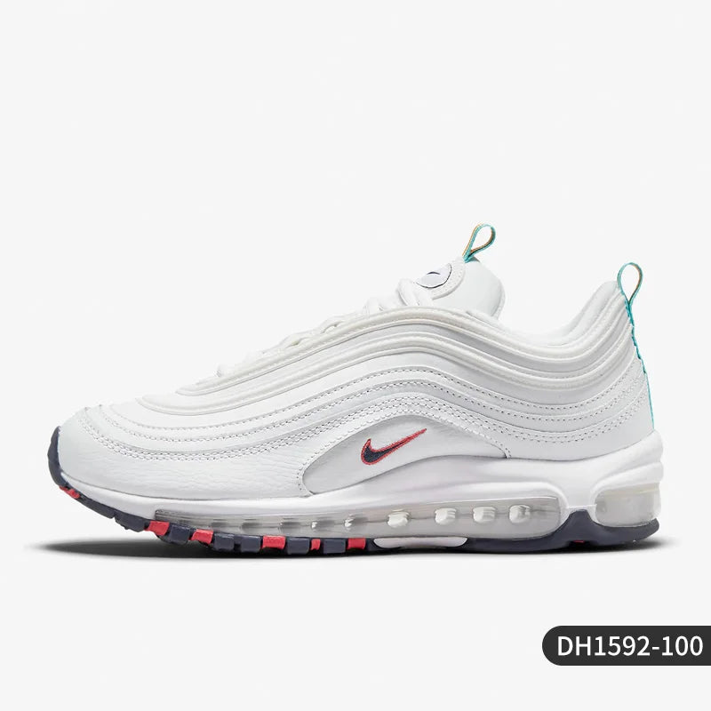 Nike Genuine AIR MAX 97 Damen-Laufschuhe DH1592-100, bequem und gedämpft