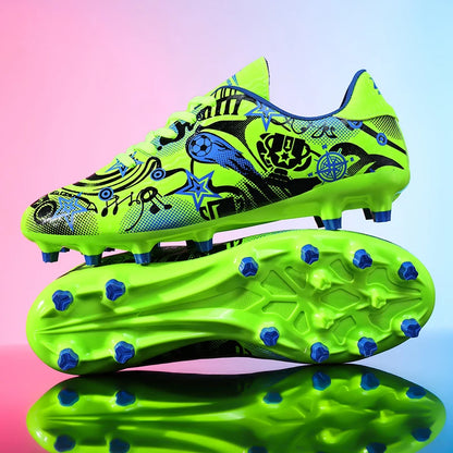 New Men’s Soccer Shoes Boys Original Football Shoes TF/AG Indoor Professional Football Field Boots Society Cleats Sneakers Non-Slip