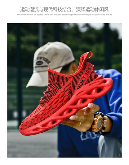 Men Shoes Sneakers Men Casual Men's Shoes Tennis Luxury Shoes Trainer Race Breathable Shoes Fashion Running Shoes for Women