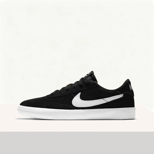 Nike SB Heritage Vulc in Black and White Minimalist and stylish everyday sneakers Breathable casual skate shoesCD5010-003