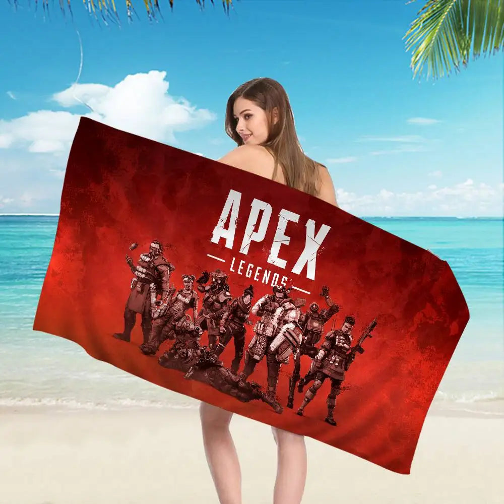 Apex Legends Octane Microfiber Beach Towel Absorbent Quick dry Soft Yoga Swimming Resort Mountain Climbing Towel