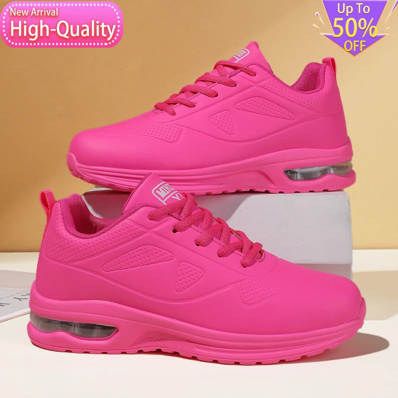 2026 New Summer Trendy Women's Sports Shoes Lightweight and Flexible Shock-absorbing Running Shoes Daily Outdoor Walking Shoes