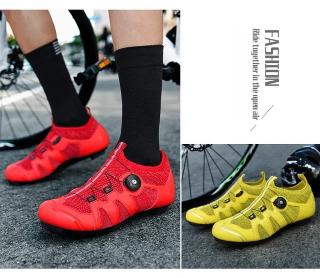 Professional Men Road Cycling Shoes Breathable Women MTB Bike Shoes Racing Speed Sneakers Mountain Bicycle Footwear for Shimano