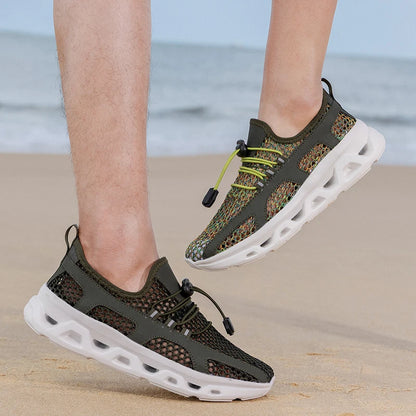2026 Men and Women Quick-Dry Wading Shoes, Water Breathable AquaIn Upstream Antiskid Outdoor Sports Wearproof Beach Sneakers, Sizes 39-46