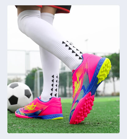 New Men's Soccer Shoes Unisex Sneakers Hot Sale Football Boots Professional High-Quality Futsal Ultralight Women TF/FG Cleats