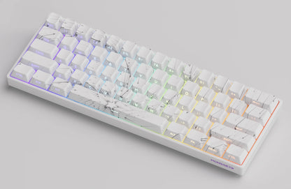 Teclado mecánico Akko MonsGeek FUN60 con interruptores magnéticos 60% para gaming, Rapid Trigger 0.01mm, 8K, ARGB, HE/TMR, teclado personalizado
