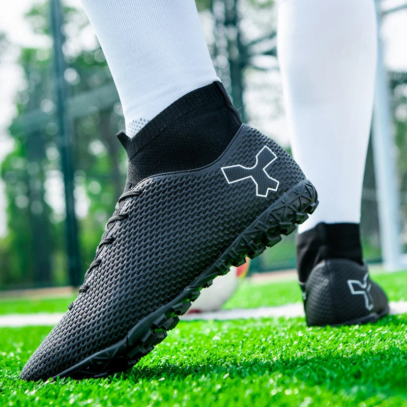 Men's Quality Soccer Shoes Durable Boys Football Boots Lightweight Children Football Shoes Futsal Training Sneakers Soccer Cleats