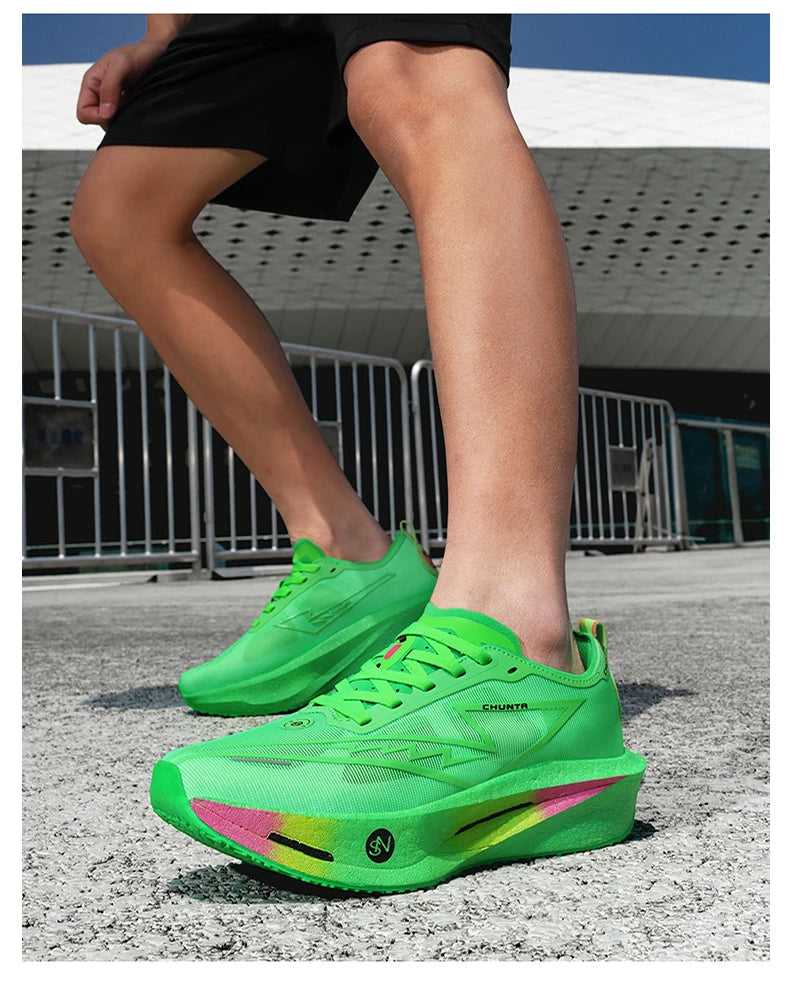 Men Sports Running Shoes Casual Marathon Breathable Lightweight Women's Comfortable Athletic Non-Skid Walking Sneakers