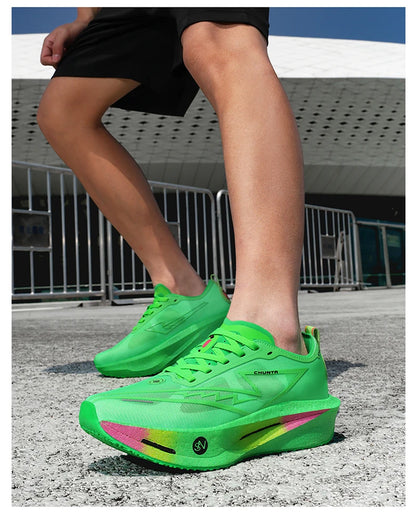 Men Sports Running Shoes Casual Marathon Breathable Lightweight Women's Comfortable Athletic Non-Skid Walking Sneakers